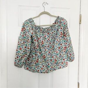 J. Crew Liberty of London blouse